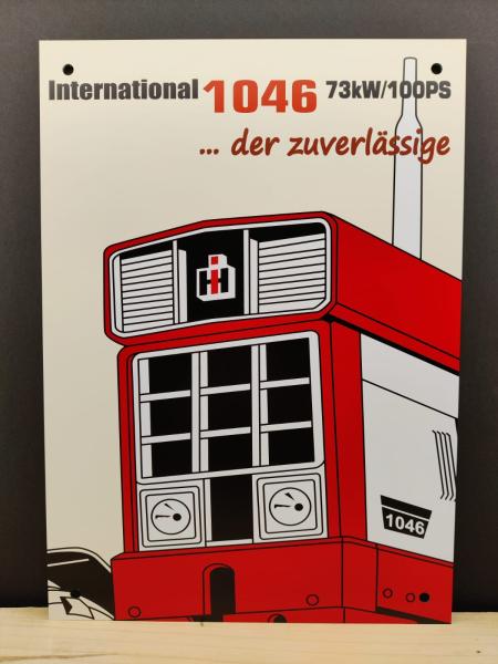 IHC 1046 Werkstattschild 42 x 30 cm